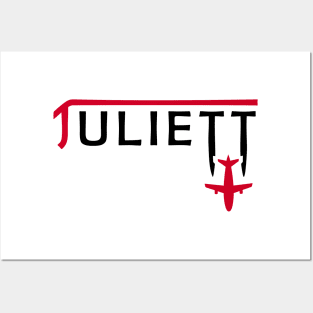 JULIETT Aviation Phonetic Alphabet Pilot Airplane Posters and Art